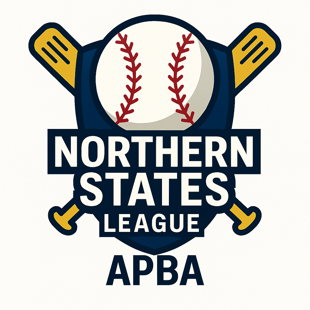 The Northern States League (NSL) APBA baseball league founded in 1979