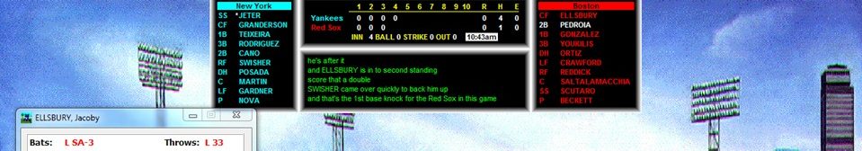 NSL APBA Baseball league